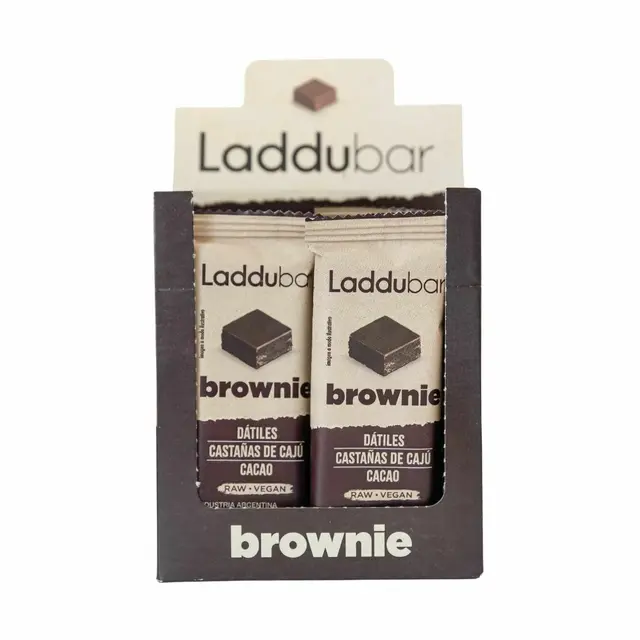 Barra Laddubar Brownie x 30g. CAJA X 12 U.
