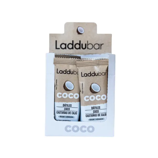 Barra Laddubar Coco x 30g. CAJA X 12 U.