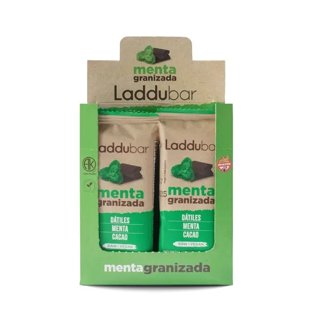 Barra Laddubar Menta Granizada x 30g. CAJA X 12 U.