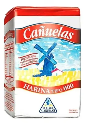 Harina 000 Molino Cañuelas x 5kg.
