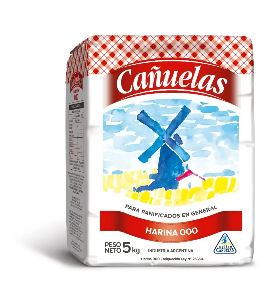 Harina 000 Molino Cañuelas x 5kg.