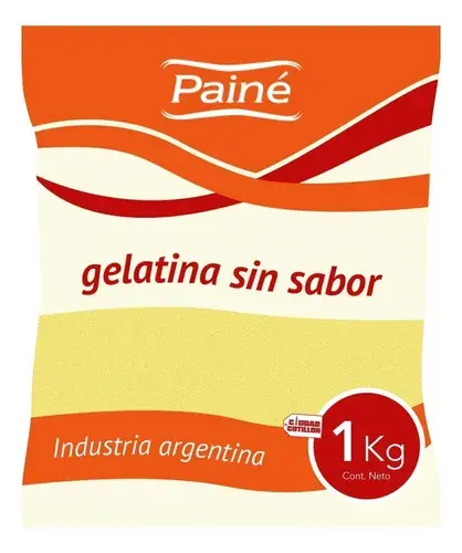 Gelatina Paine Sin Sabor x 1kg.