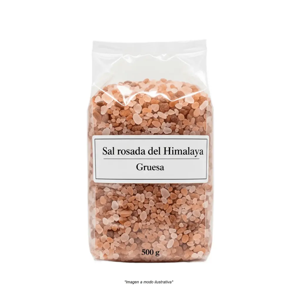 Sal rosada del Himalaya Gruesa x 500g.