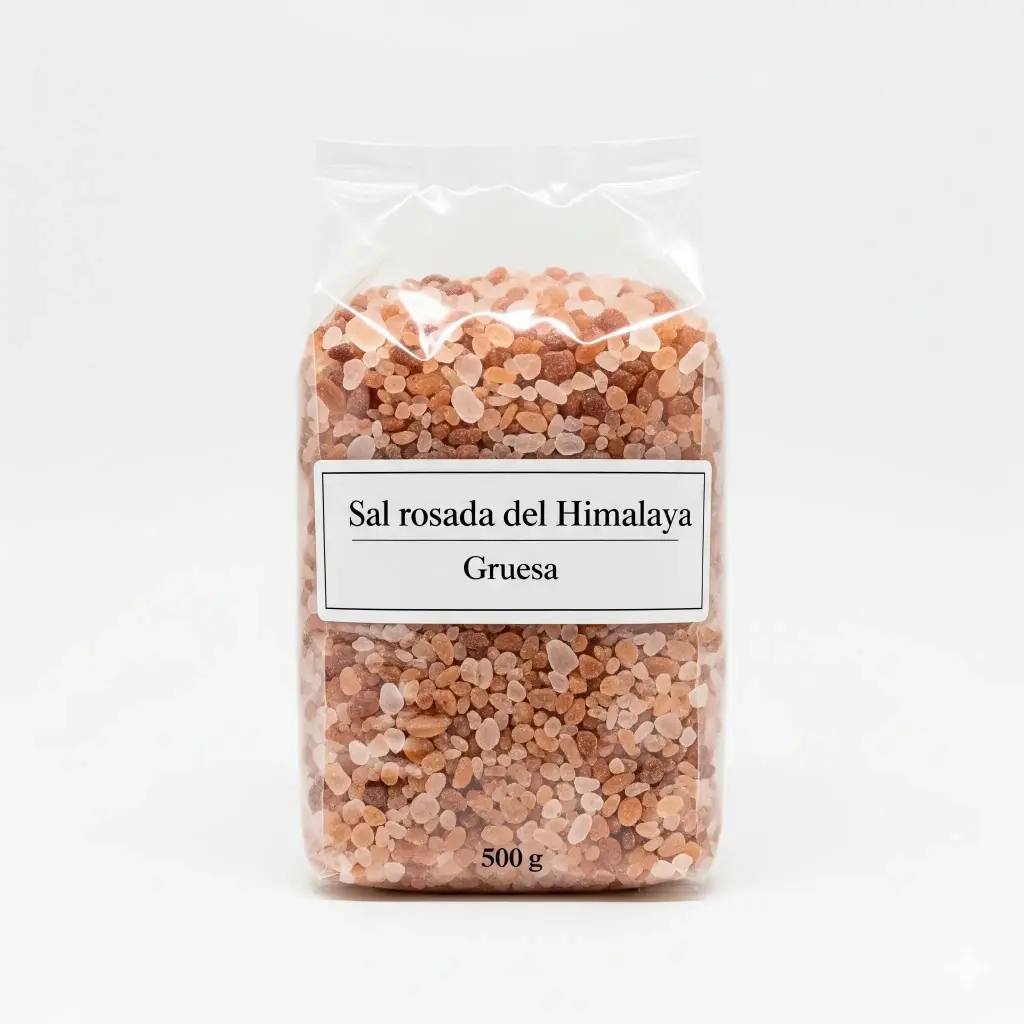 Sal rosada del Himalaya Gruesa x 500g.