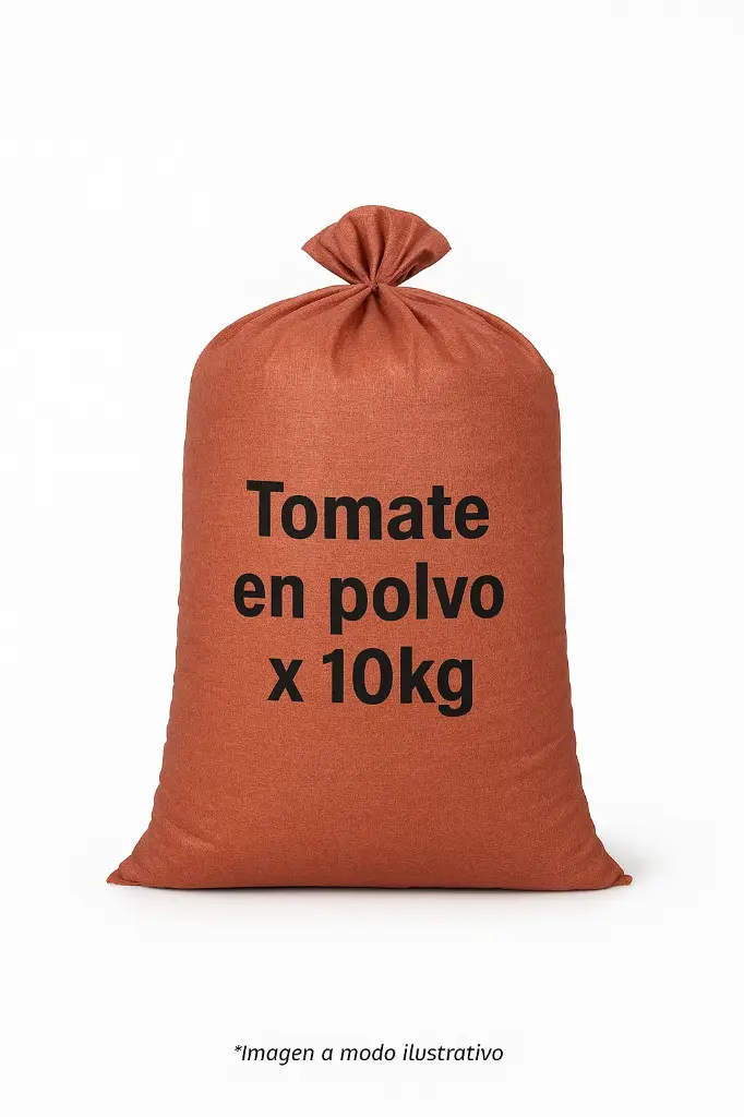 Tomate en polvo x 10kg.