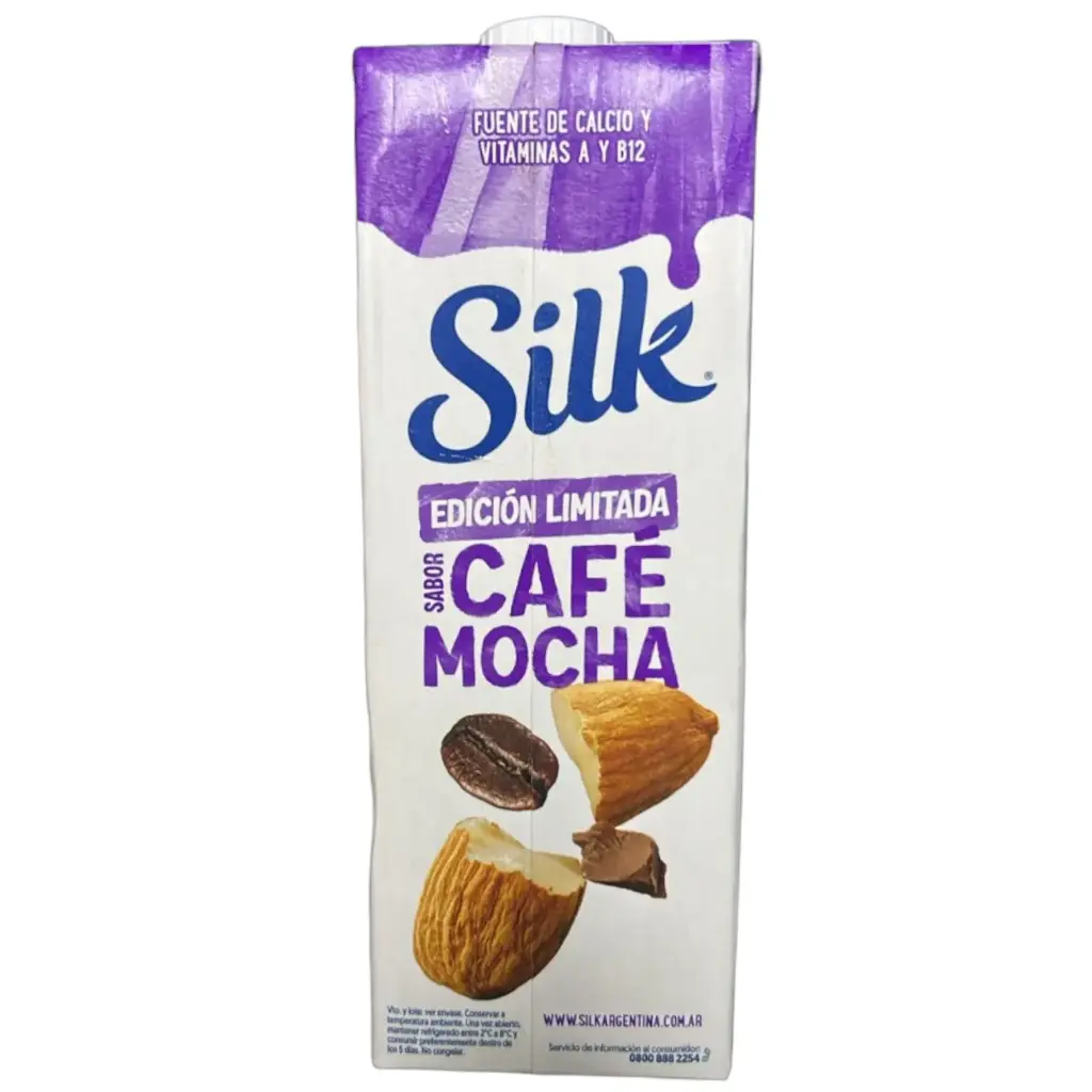 Leche Vegetal Silk Almendra Café Mocha Edición Limitada x 1L. 