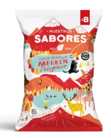 Snack Nuestros Sabores (8) Batatas con Merken