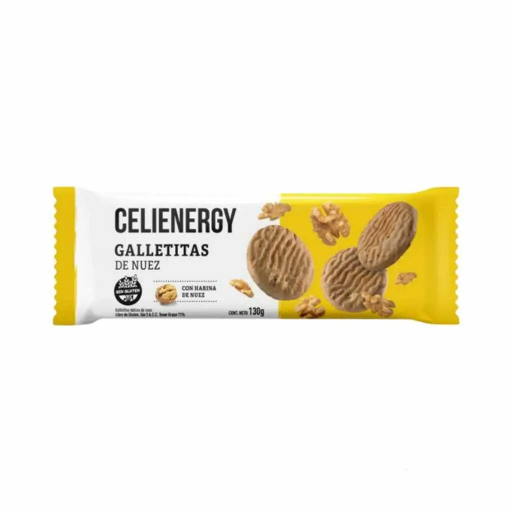 Galletitas Celienergy de Nuez x 130g.