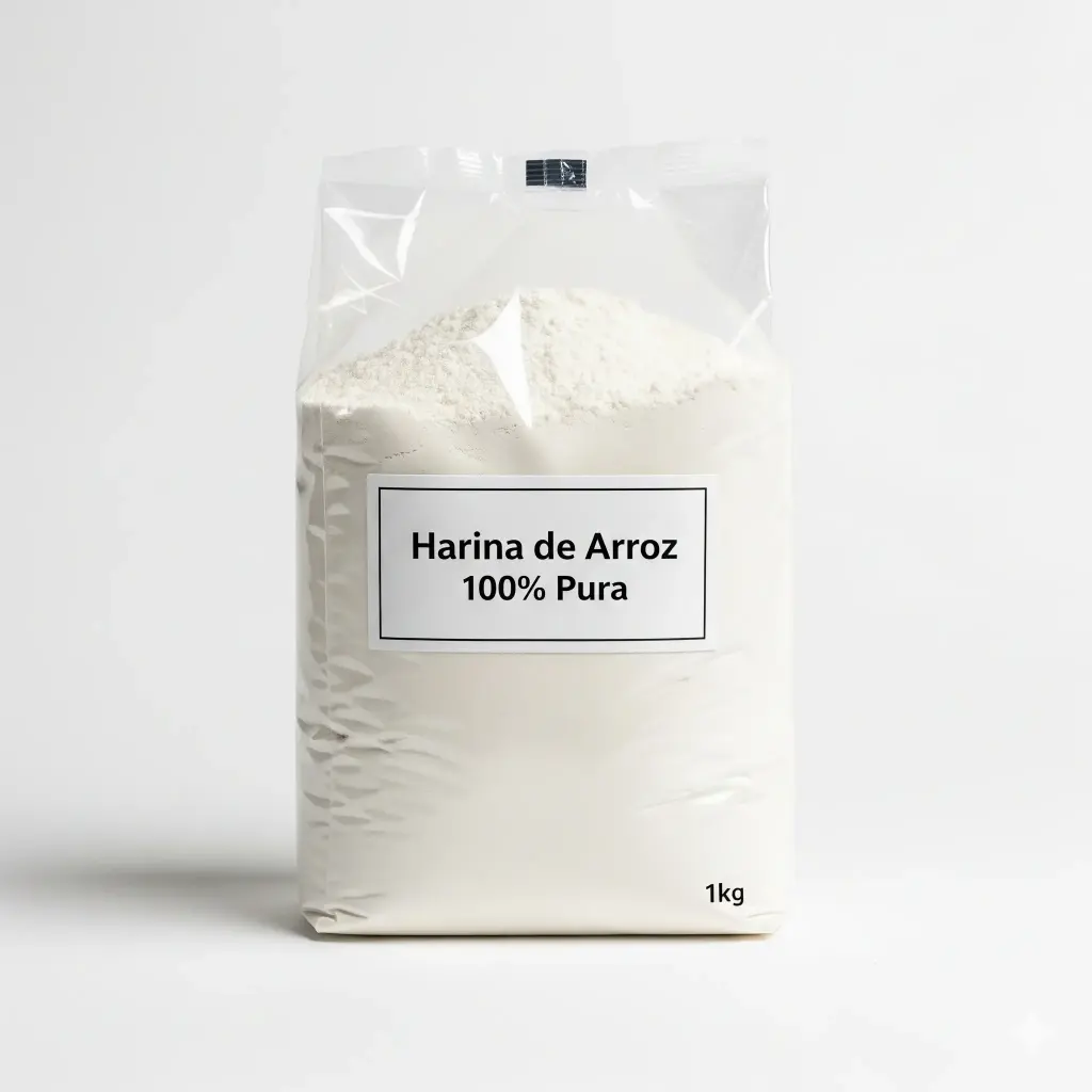 Harina de Arroz 100% Pura x 1kg.