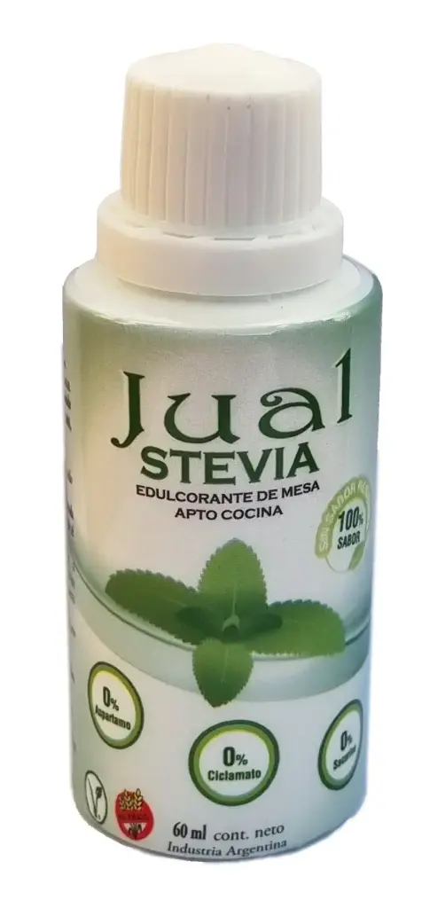 Endulzante Jual Stevia Liquida Pocket x 60cc.