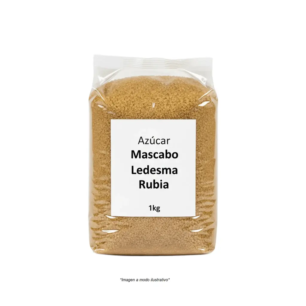 Azucar Mascabo Ledesma Rubia x 1kg.