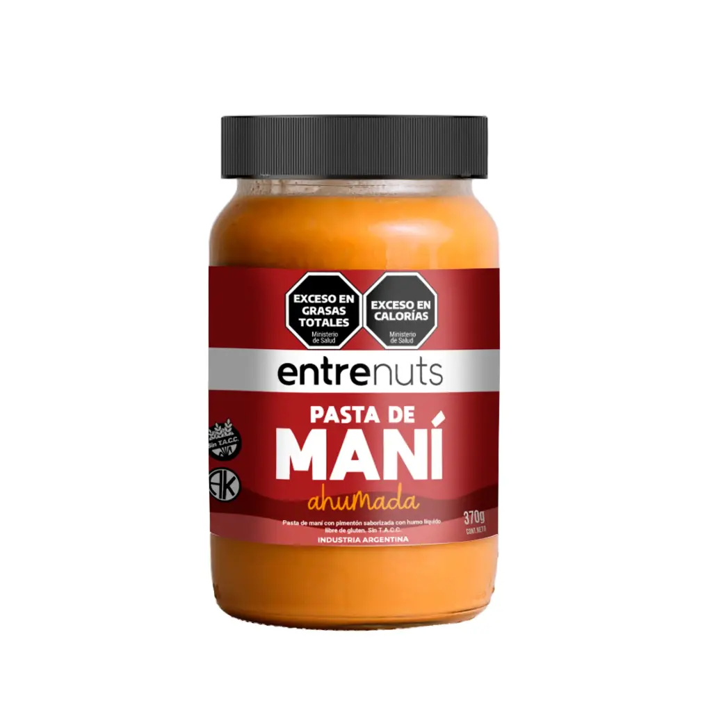 Pasta Mani Entre Nuts Ahumada unidad