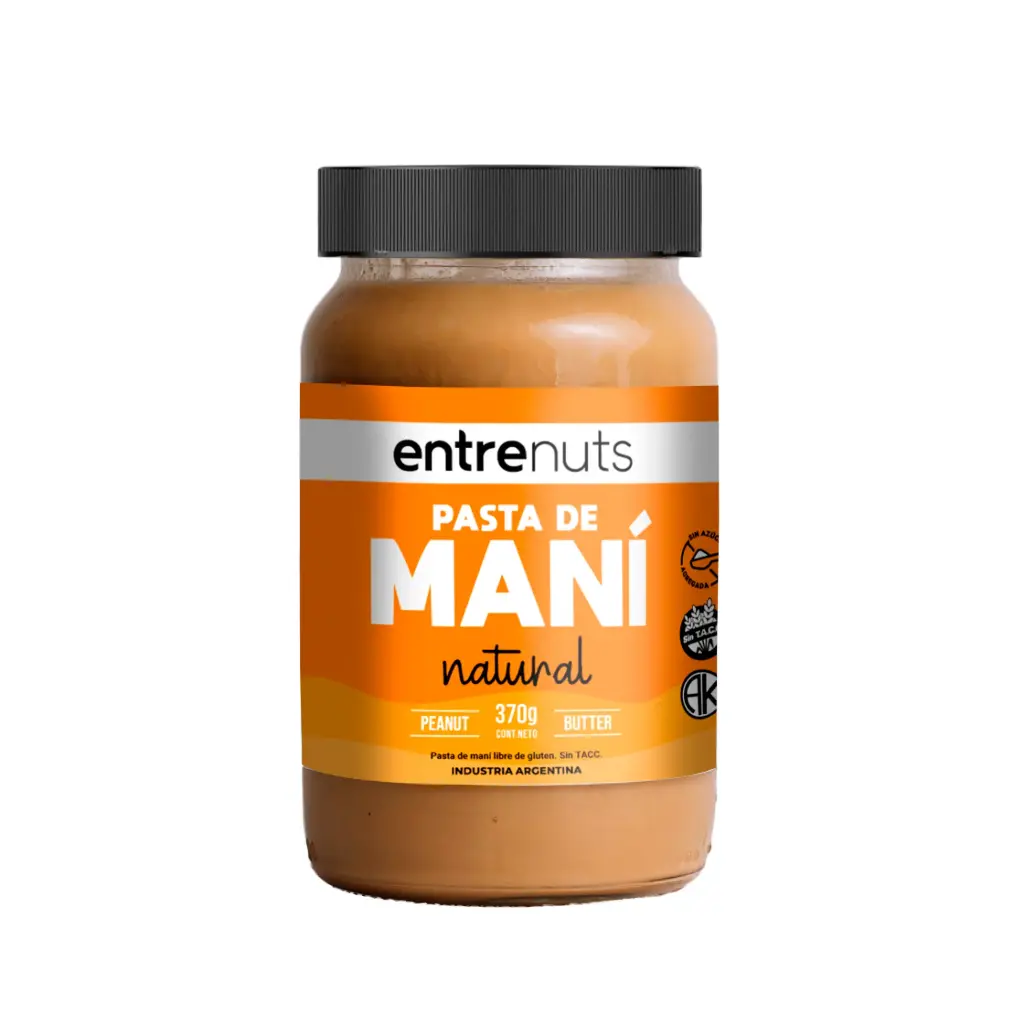 Pasta Mani Entre Nuts Natural unidad