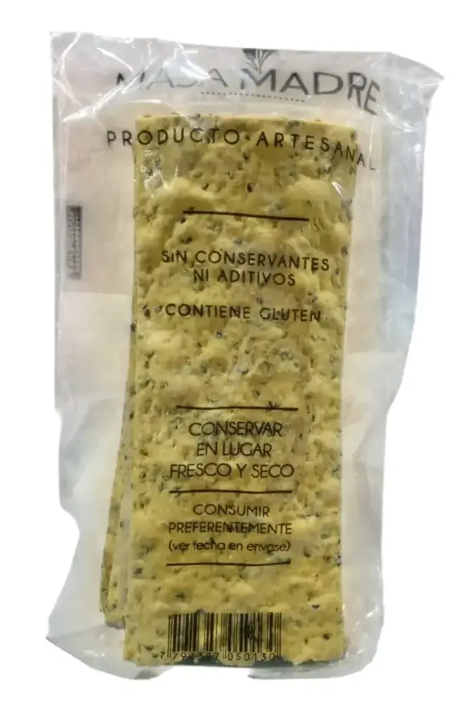 Galletas Masa Madre Cúrcuma y pimienta E*
