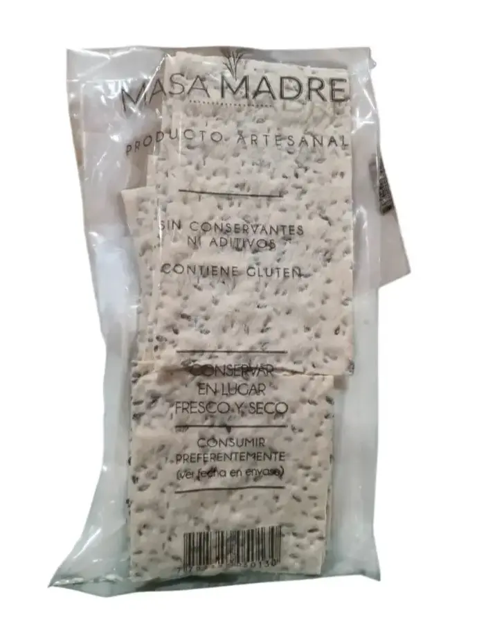 Galletas Masa Madre Lino