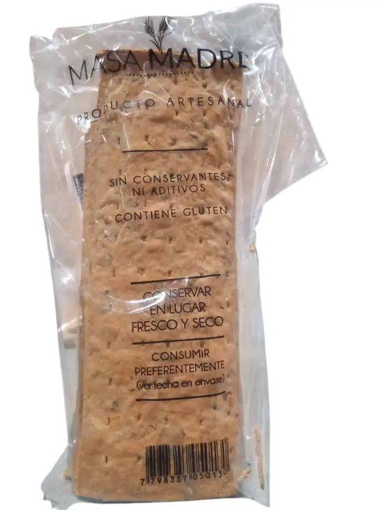 Galletas Masa Madre Tomate-verdeo E*