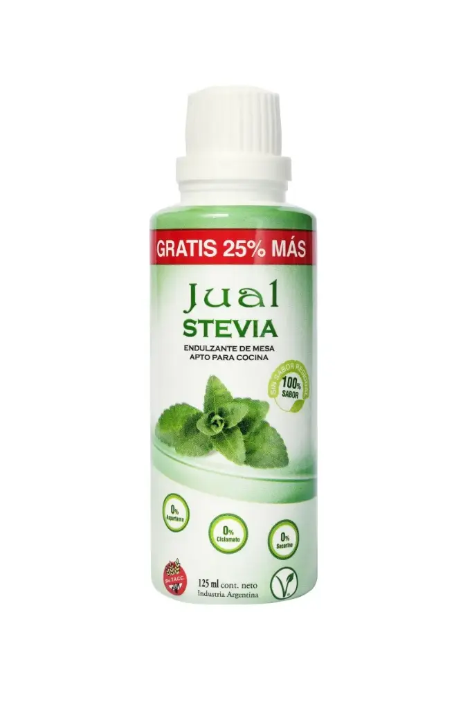Endulzante Jual Stevia Liquida x 125cc.