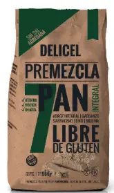 Premezcla Delicel Pan Integral x 500g.