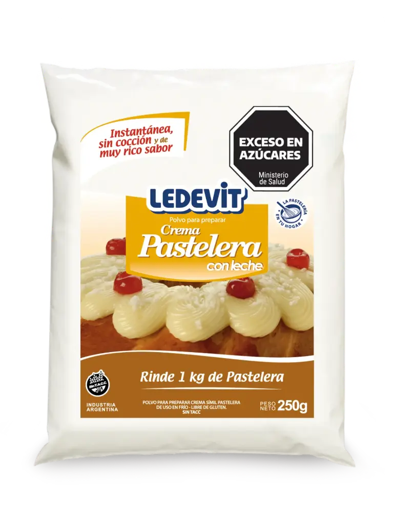 Crema Ledevit Pastelera Extra x 250g.