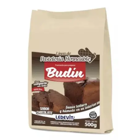 Premezcla Ledevit Budin Chocolate x 500g.