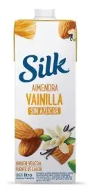 Leche Vegetal Silk Almendra C/Vainilla Sin Azucar x 1L.