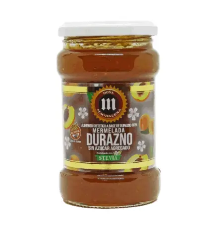 Mermelada Doña Magdalena Durazno Natural x 360g. Sin Azucar