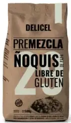 Premezcla Delicel Ñoquis de papa x 500g.