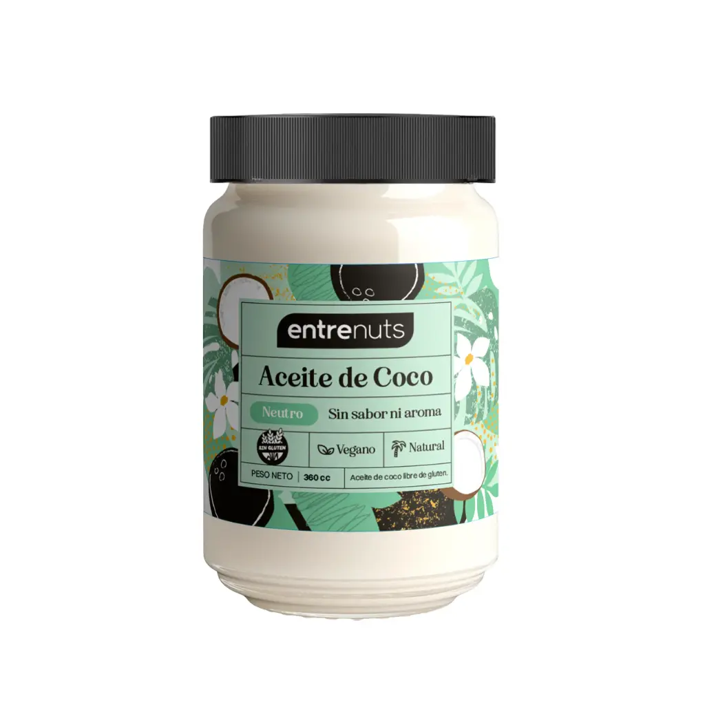 Aceite Coco Entre Nuts Neutro x 360cc.