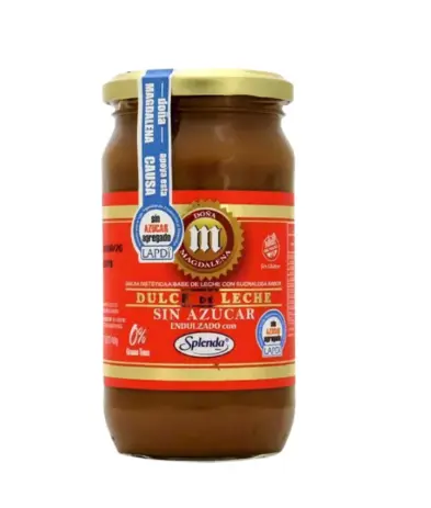 Dulce de Leche Doña Magdalena Splenda x 400g. Sin Azucar