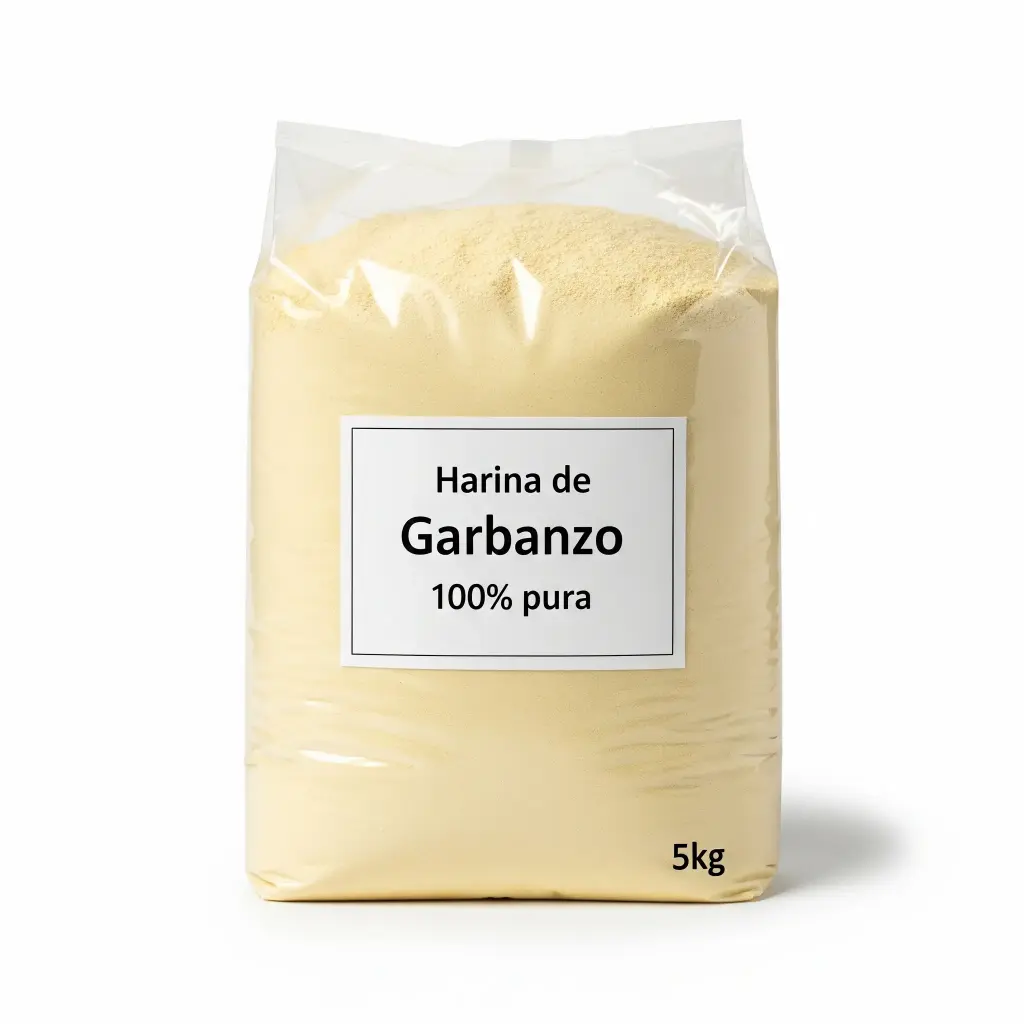 Harina de Garbanzo 100% Pura x 5kg.