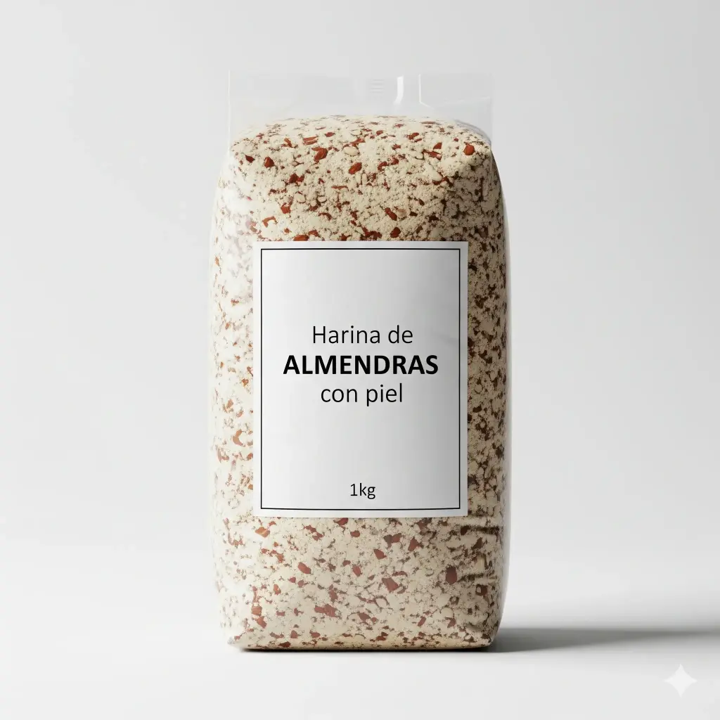 Harina de Almendras con piel x 1kg.