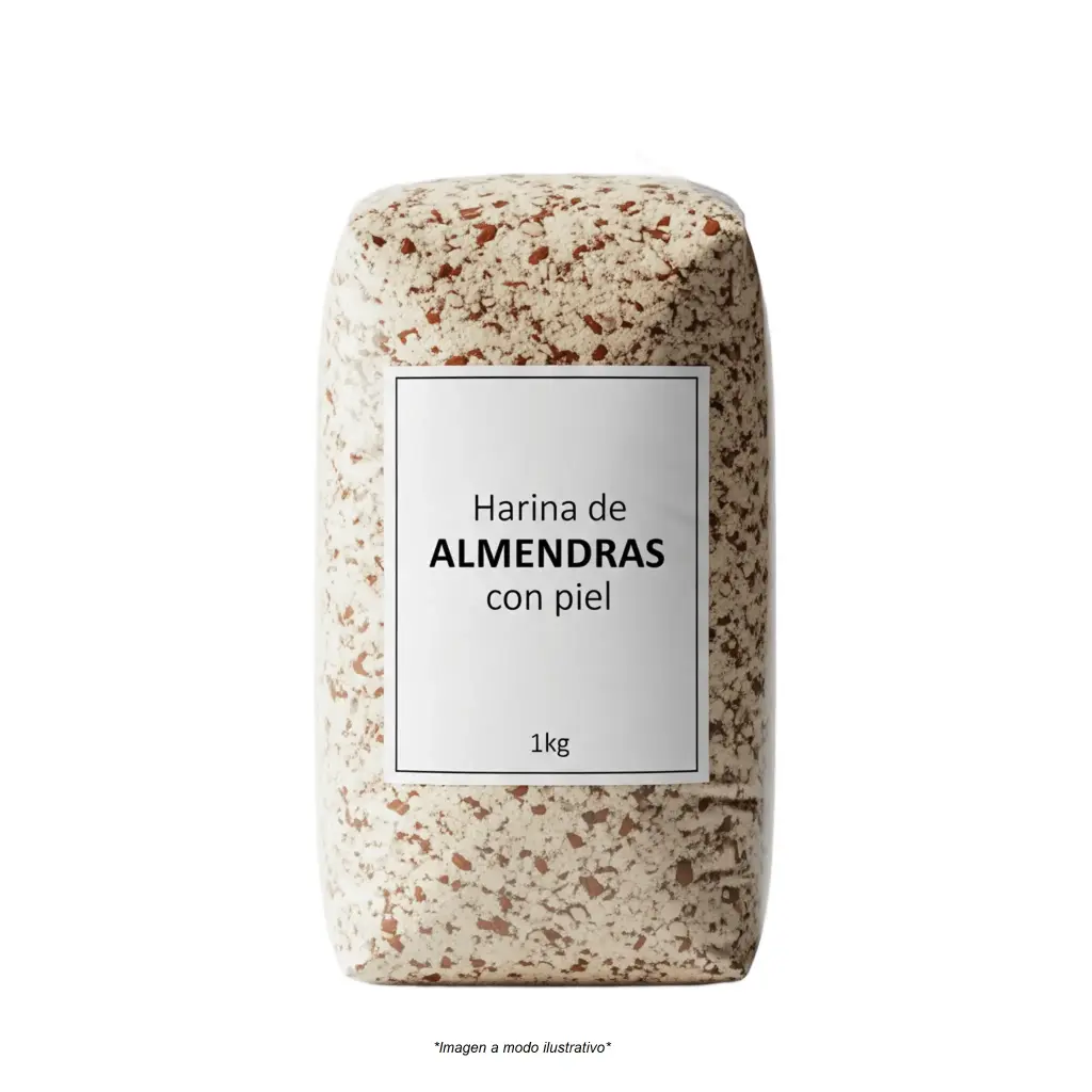 Harina de Almendras con piel x 1kg.