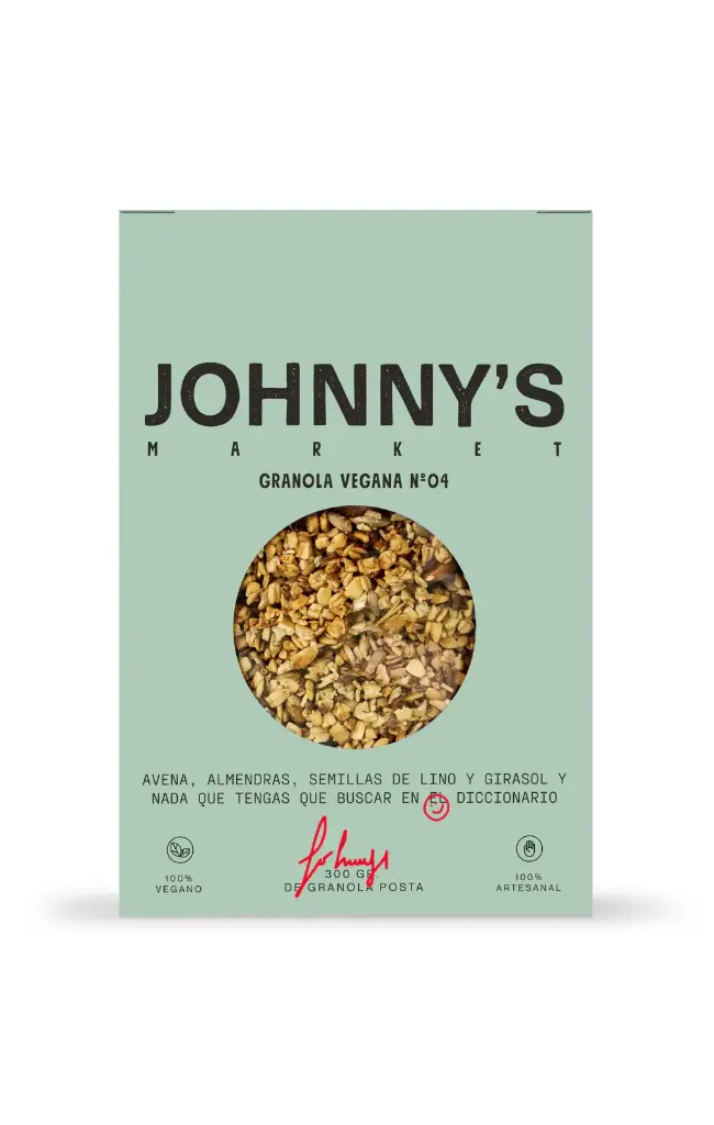 Granola Johnny'S Market Vegana 300g.