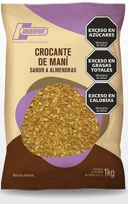 CROCANTE de Mani Argenfrut Sabor Almendra x 1kg.