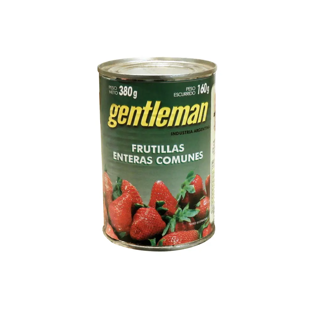Frutillas Gentleman Enteras x 850g.