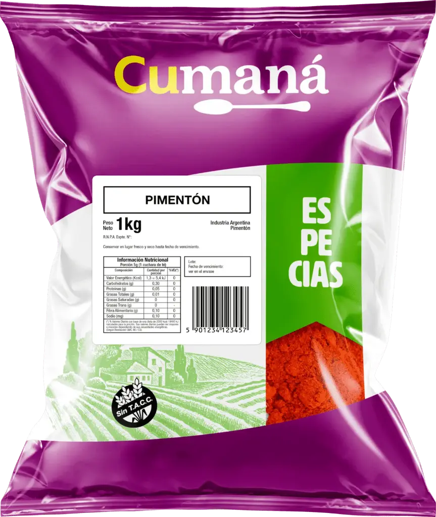 Pimenton Cumana x 1kg.