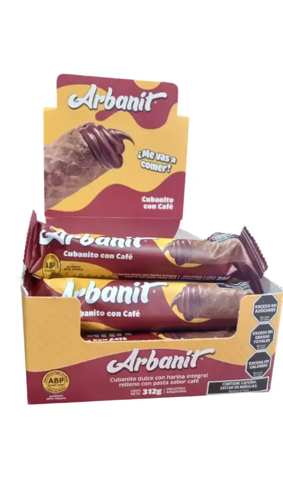 Cubanitos Arbanit Veggie Cafè CAJA X 12 U.