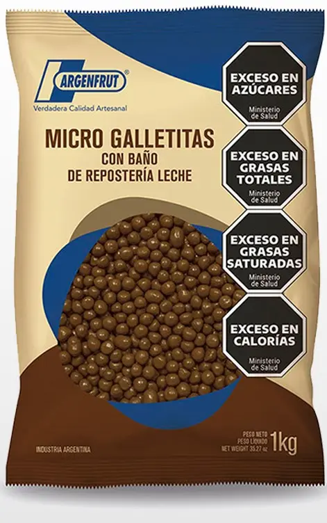 Chocolate Argenfrut MICROGALLE. Baño Rep. LECHE x 1kg.