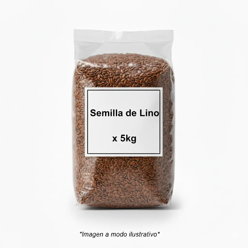 Semilla de Lino x 5kg.