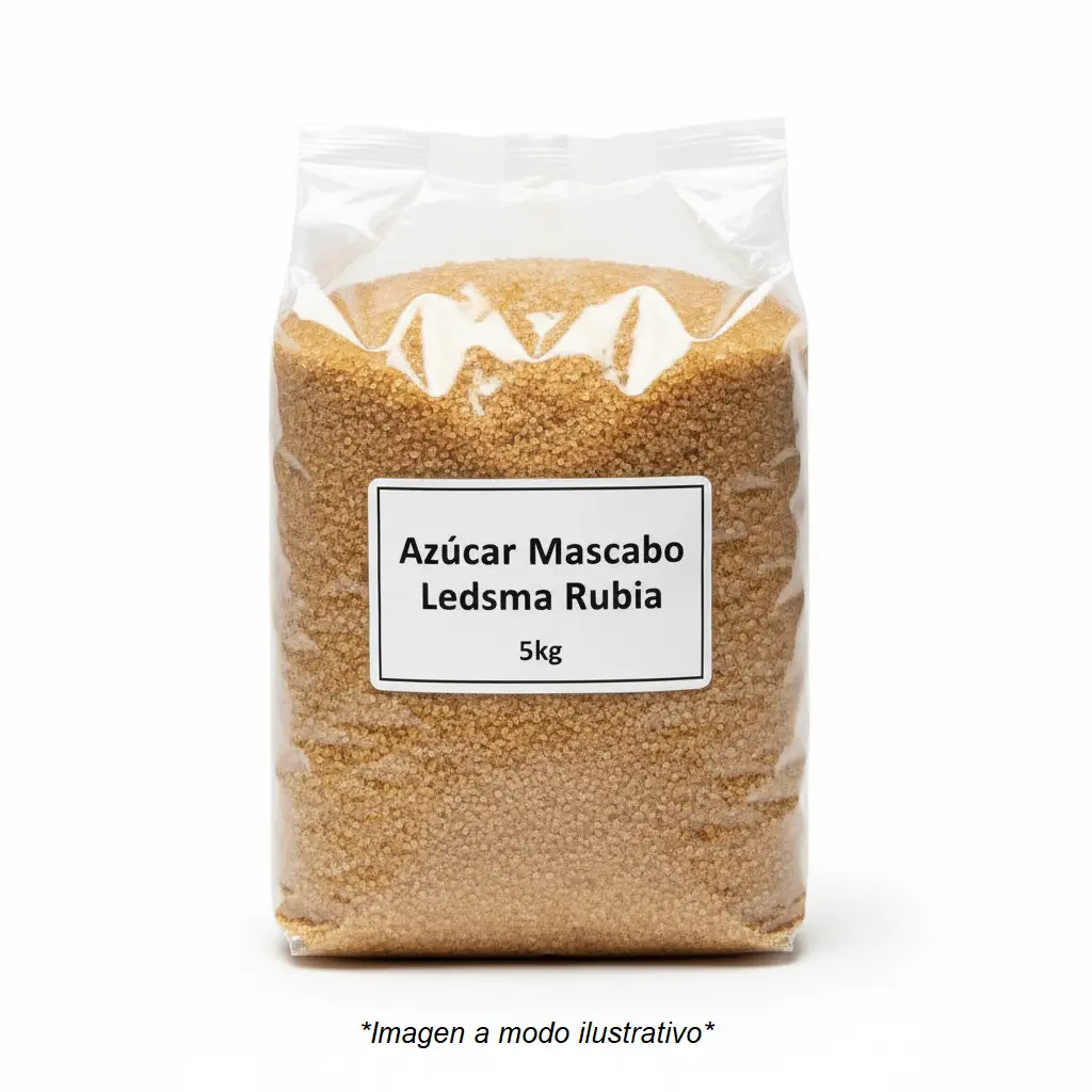 Azucar Mascabo Ledesma Rubia x 5kg.