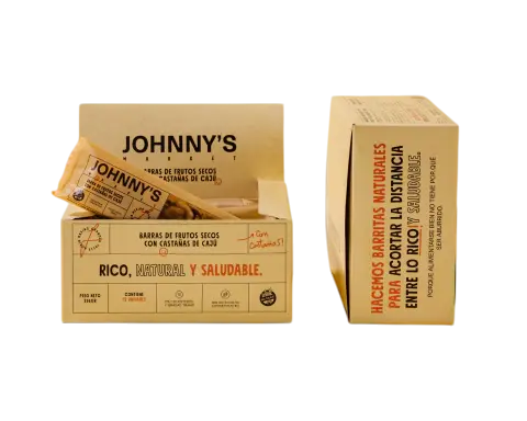 Barra Johnny'S Market Castaña de Caju CAJA X 12 U.