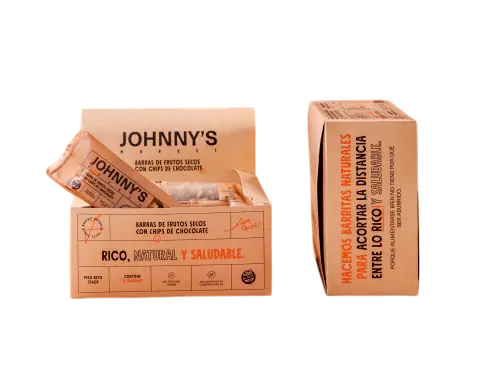 Barra Johnny'S Market Chocochip CAJA X 12 U.
