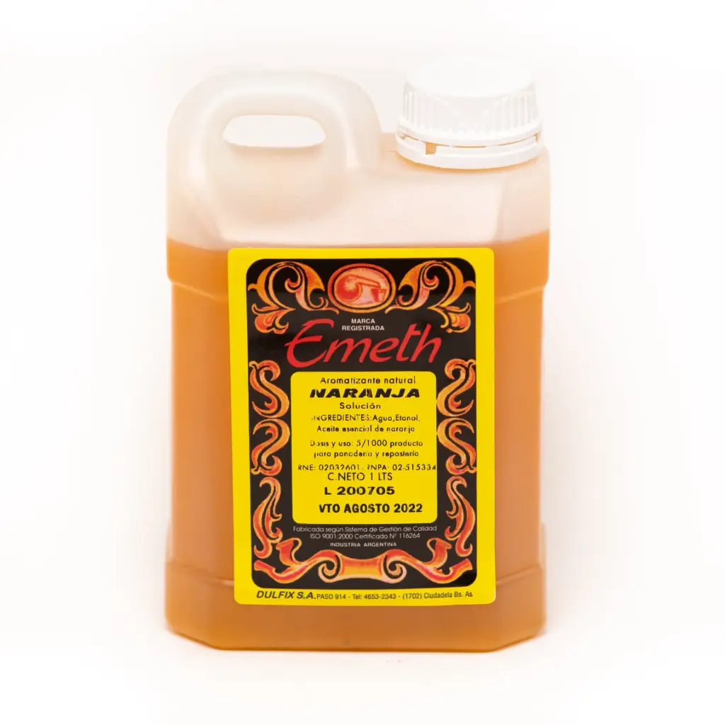 Esencia Emeth Naranja x 1L.