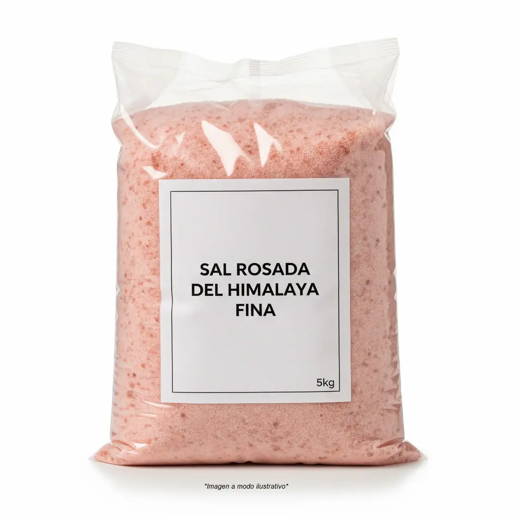 Sal rosada del Himalaya Fina x 5kg.