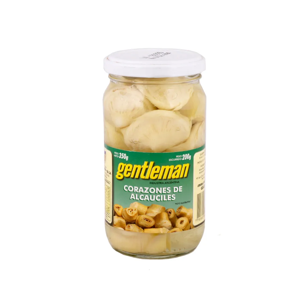 Alcauciles Gentleman Corazones x 800g.