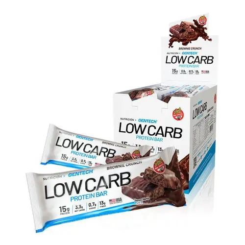Barra Gentech Low Carb Brownie x 10 U.