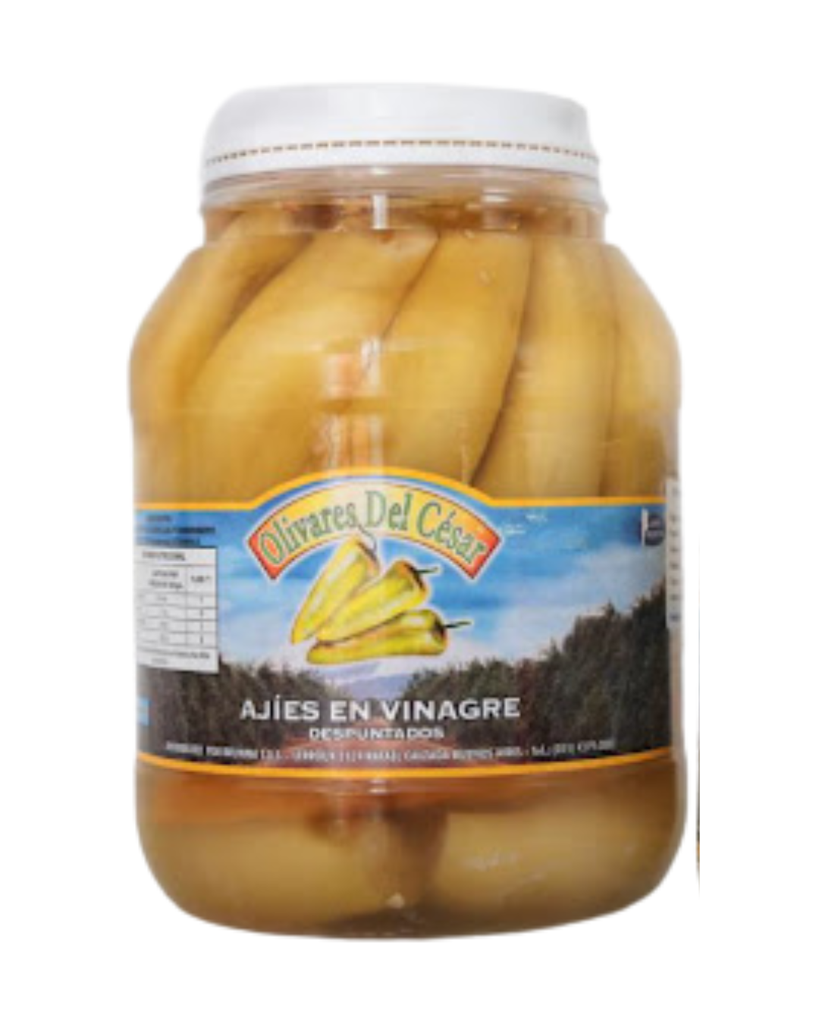 Ajies Olivares Del Cesar en Vinagre x 2kg.