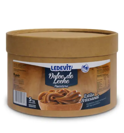 Dulce de Leche Ledevit Cuñete x 5kg.