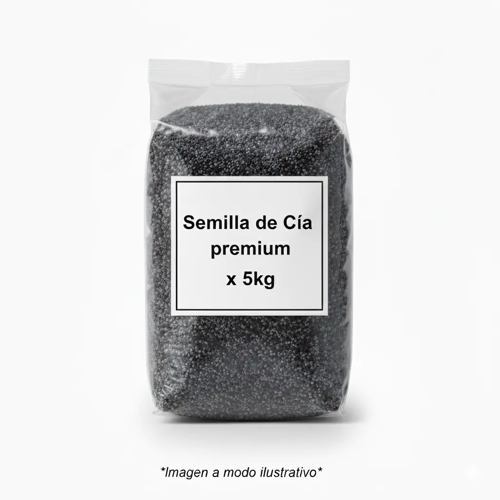 Semilla de Chia Premium x 5kg.