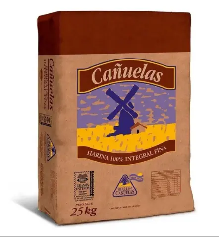 Harina Integral Molino Cañuelas Fina x 25kg.